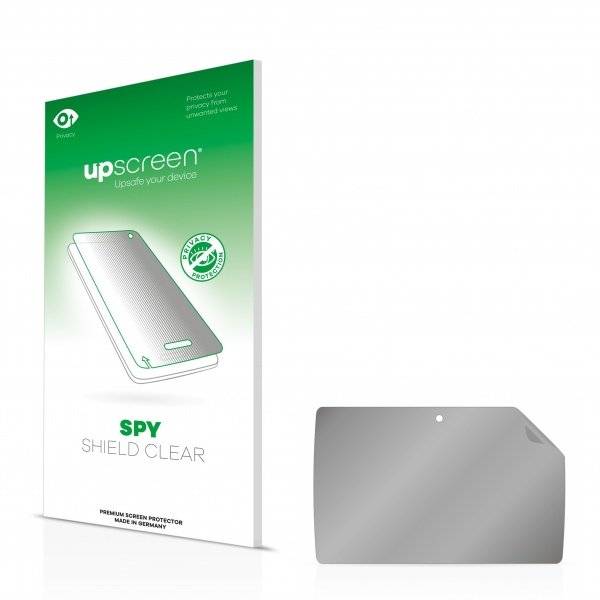 upscreen Spy Shield Clear Premium Blickschutzfolie für Clementoni Clempad 6.0 Plus 12241 (2016)