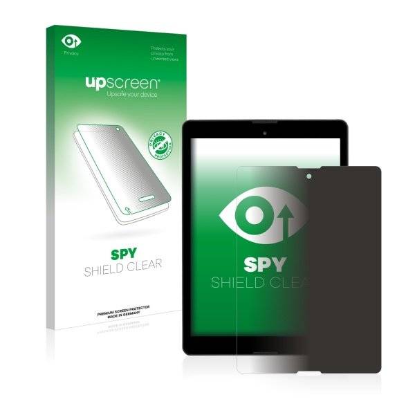 upscreen Spy Shield Clear Premium Blickschutzfolie für Medion Lifetab P9701 (MD 90239)
