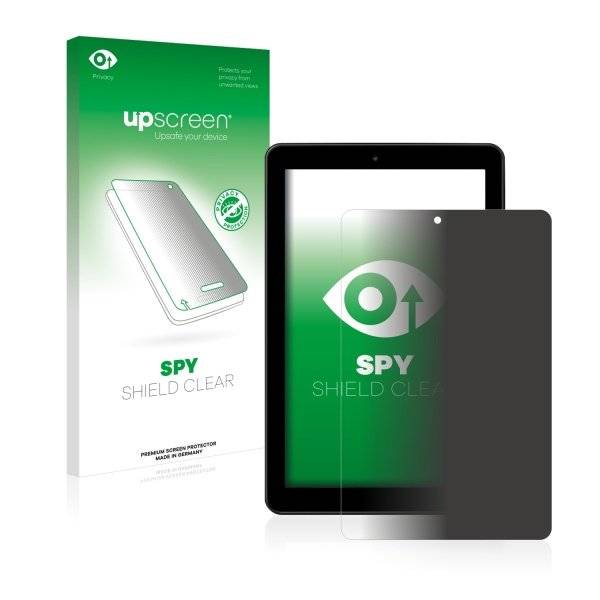 upscreen Spy Shield Clear Premium Blickschutzfolie für Medion Lifetab E10501 (MD 60240)