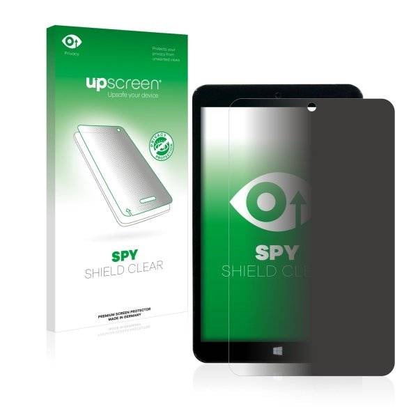 upscreen Spy Shield Clear Premium Blickschutzfolie für Mediacom WinPAd W803