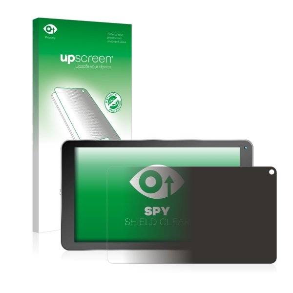 upscreen Spy Shield Clear Premium Blickschutzfolie für Logicom L-ixir Tab 1044