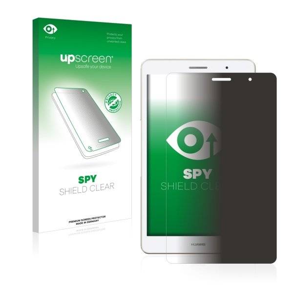 upscreen Spy Shield Clear Premium Blickschutzfolie für Huawei MediaPad T3 8.0