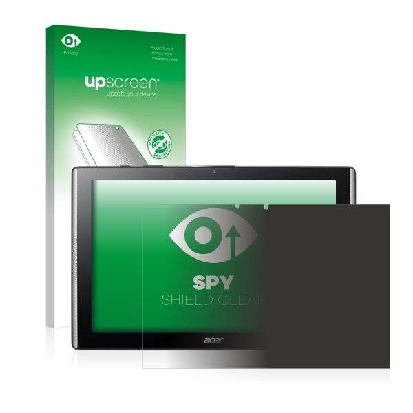 upscreen Spy Shield Clear Premium Blickschutzfolie für Acer Iconia One 10 B3-A40