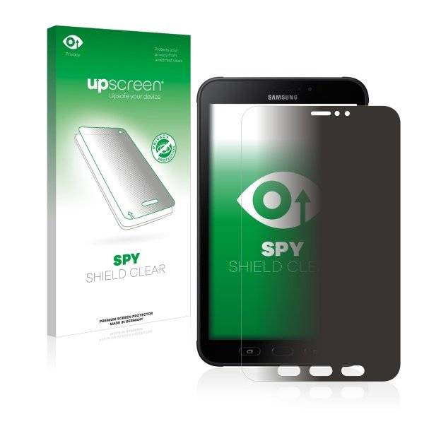 upscreen Spy Shield Clear Premium Blickschutzfolie für Samsung Galaxy Tab Active2