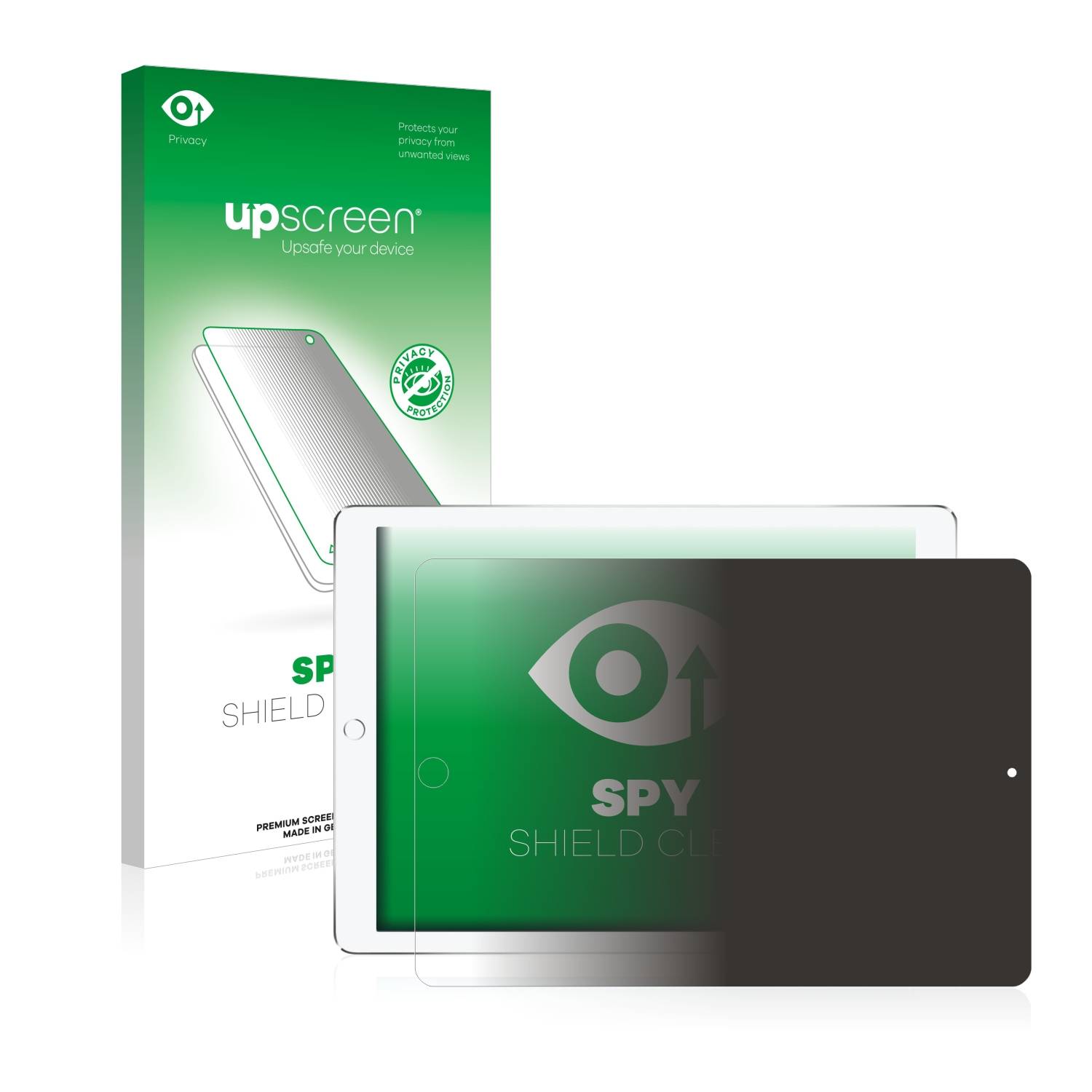 upscreen Spy Shield Sichtschutz-Folie für Apple iPad Pro 10.5 2017 (Im Querformat)