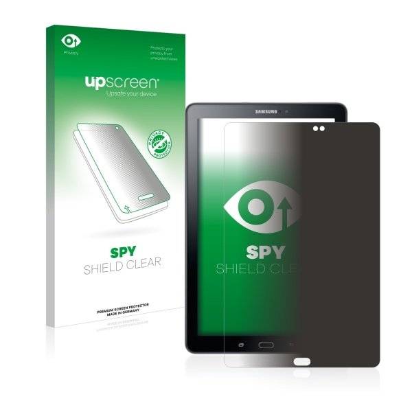 upscreen Spy Shield Clear Premium Blickschutzfolie für Samsung Galaxy Tab A 10.1 SM-P580