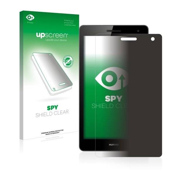 upscreen Spy Shield Clear Premium Blickschutzfolie für Huawei MediaPad T3 7.0 3G