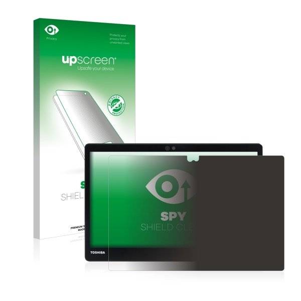 upscreen Spy Shield Clear Premium Blickschutzfolie für Toshiba Portege X30T