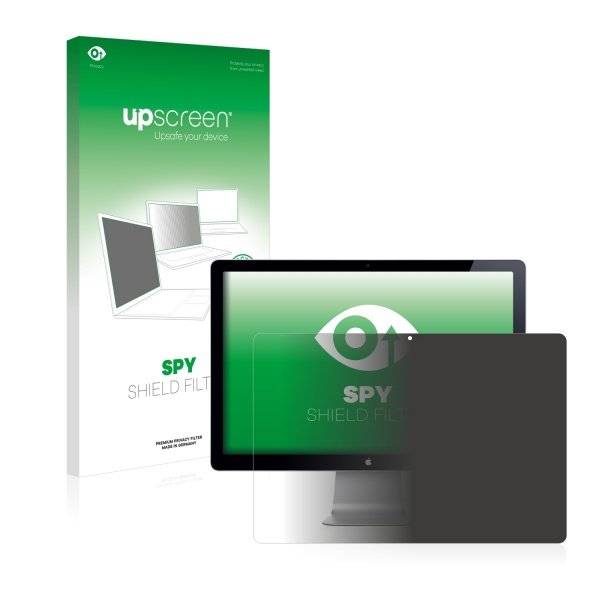 upscreen Spy Shield Filter Premium Blickschutzfilter für Apple Cinema Display 24 (MB382ZM/A)