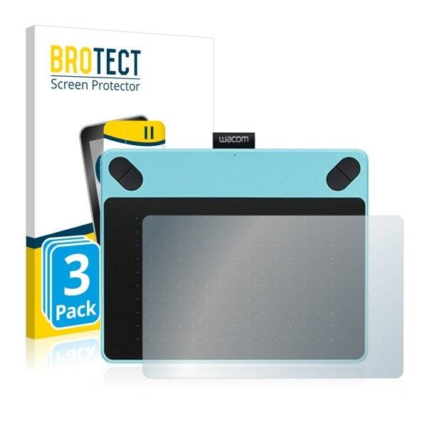 3x BROTECT® AirGlass® Premium Panzerglasfolie Klar für  Wacom Intuos Comic