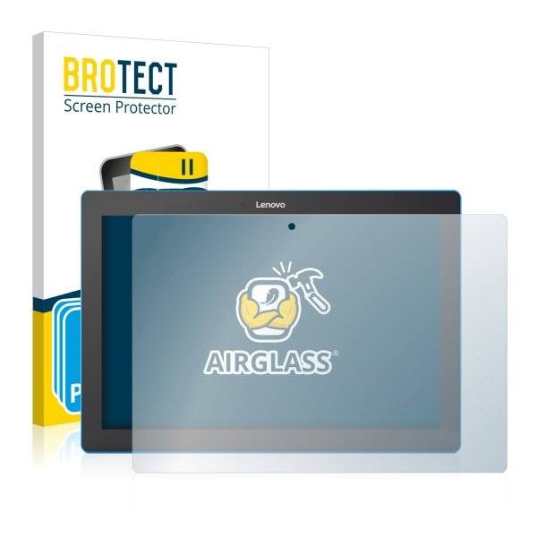 3x BROTECT® AirGlass® Premium Panzerglasfolie Klar für  Lenovo Tab 10 TB-X103F