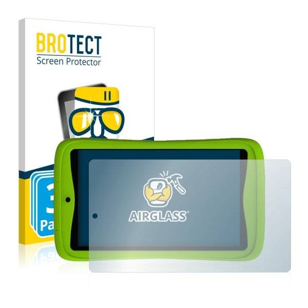 3x BROTECT® AirGlass® Premium Panzerglasfolie Klar für  Tablette Gulli V3