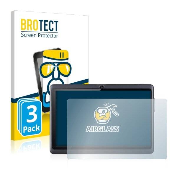 3x BROTECT® AirGlass® Premium Panzerglasfolie Klar für  Ainol Q88