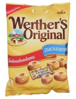 Werther's Original Sahnebonbons zuckerfrei 70g Inhalt: 70g