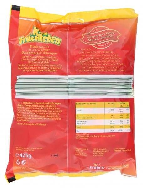 Storck Kau Früchtchen 425g Inhalt: 425g