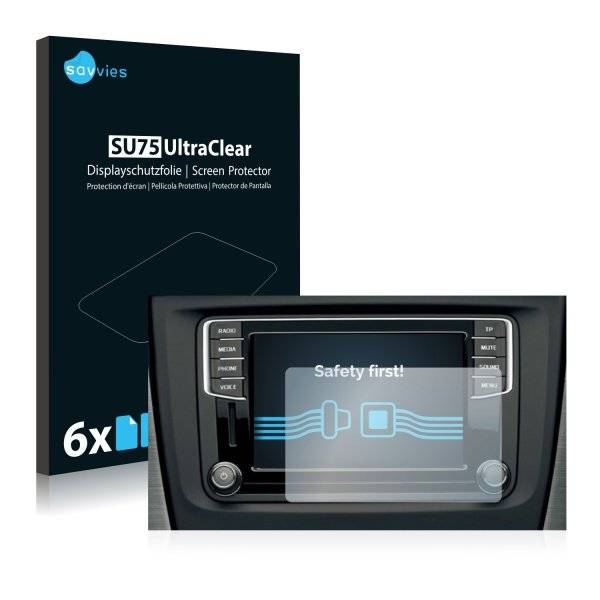Displayschutzfolie für Skoda Infotainmentsystem Swing