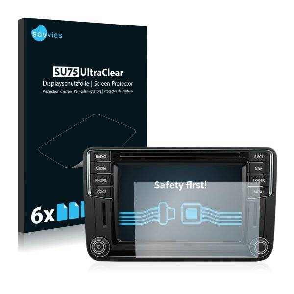 Displayschutzfolie für Volkswagen Discover Media Plus Navigationssystem (2016)