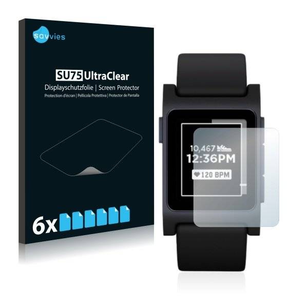 Displayschutzfolie für Pebble 2 Black