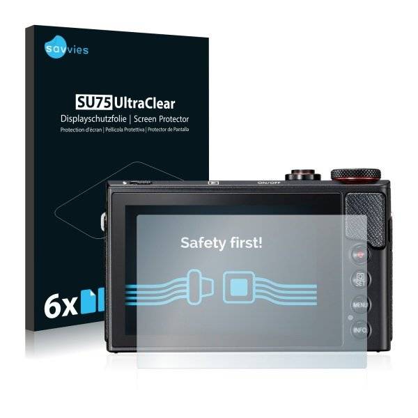 Displayschutzfolie für Canon PowerShot G9 X Mark II