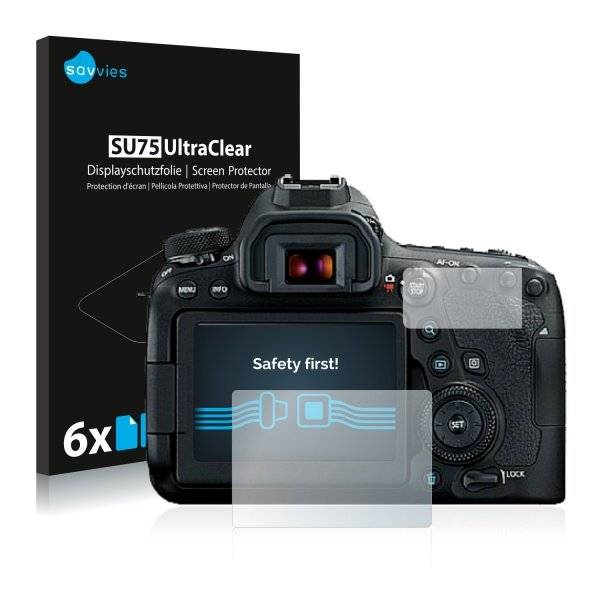 Displayschutzfolie für Canon EOS 6D Mark II