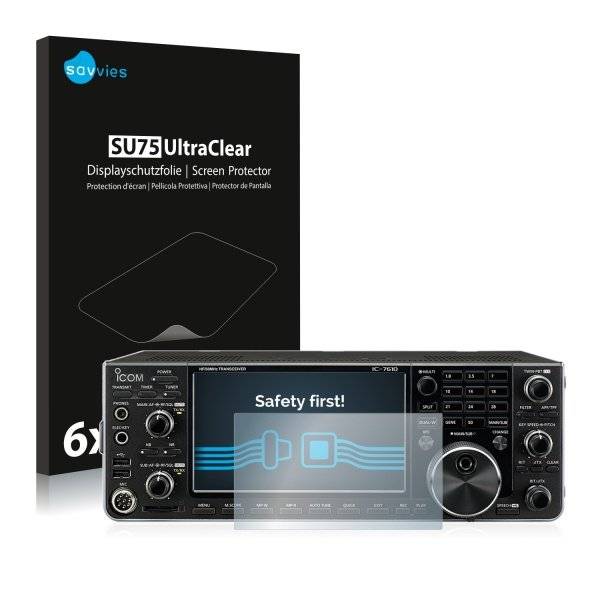 Displayschutzfolie für Icom IC-7610