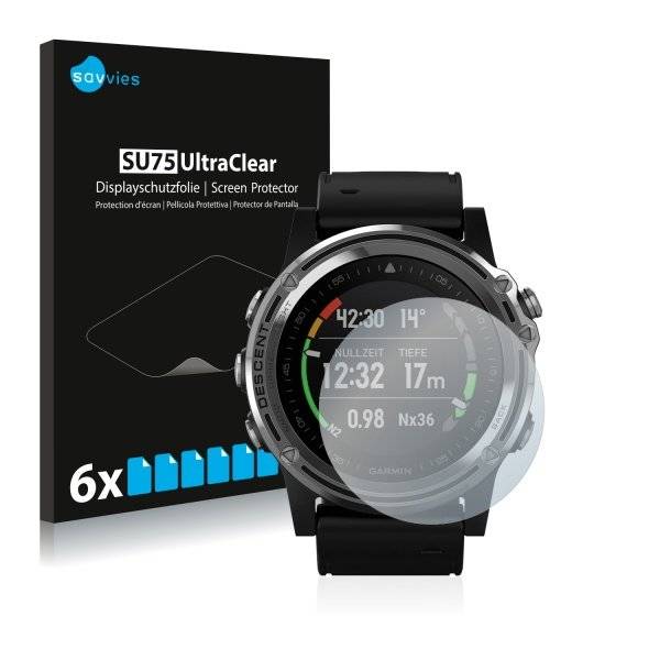 Displayschutzfolie für Garmin Descent Mk1