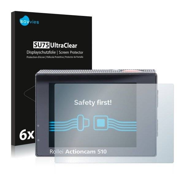 Displayschutzfolie für Rollei Actioncam 510