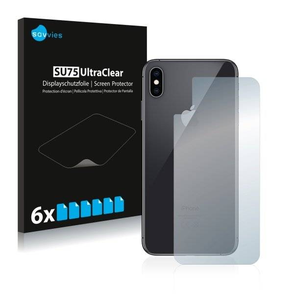 Displayschutzfolie für Apple iPhone Xs (Rückseite)
