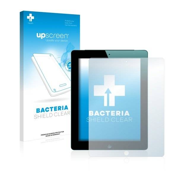 upscreen Bacteria Shield Clear Premium Displayschutzfolie für Apple iPad 3. Generation (Wi-Fi)