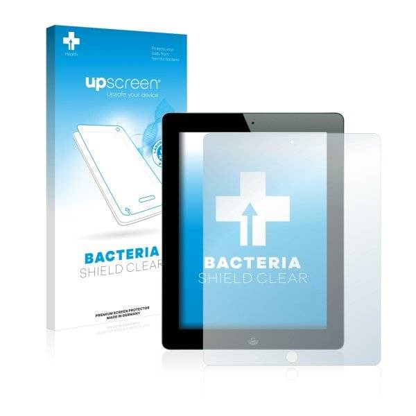 upscreen Bacteria Shield Clear Premium Displayschutzfolie für Apple iPad 4. Generation