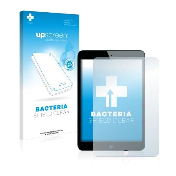 upscreen Bacteria Shield Clear Premium Displayschutzfolie für Apple iPad Mini