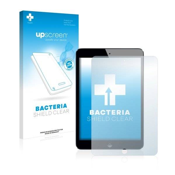 upscreen Bacteria Shield Clear Premium Displayschutzfolie für Apple iPad Mini 2