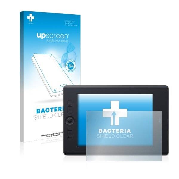upscreen Bacteria Shield Clear Premium Displayschutzfolie für Wacom Intuos Pro L