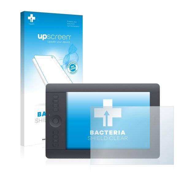 upscreen Bacteria Shield Clear Premium Displayschutzfolie für Wacom Intuos Pro S