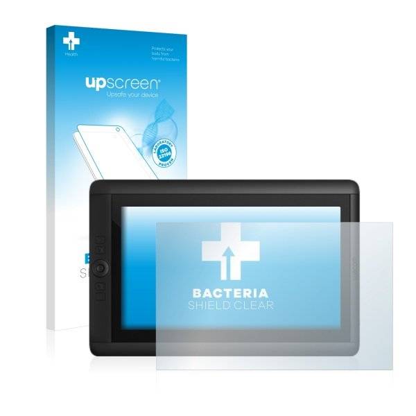 upscreen Bacteria Shield Clear Premium Displayschutzfolie für Wacom Cintiq 13 HD