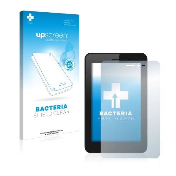 upscreen Bacteria Shield Clear Premium Displayschutzfolie für BQ Elcano 2 quadcore