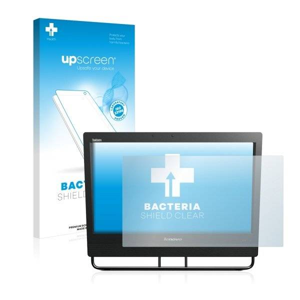 upscreen Bacteria Shield Clear Premium Displayschutzfolie für Lenovo ThinkCentre M93z All-in-One