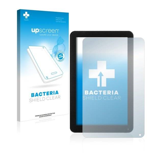 upscreen Bacteria Shield Clear Premium Displayschutzfolie für Woxter Nimbus QX 102