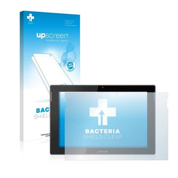 upscreen Bacteria Shield Clear Premium Displayschutzfolie für Medion Lifetab S10346 (MD98992)