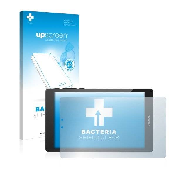 upscreen Bacteria Shield Clear Premium Displayschutzfolie für Archos 80 Cesium