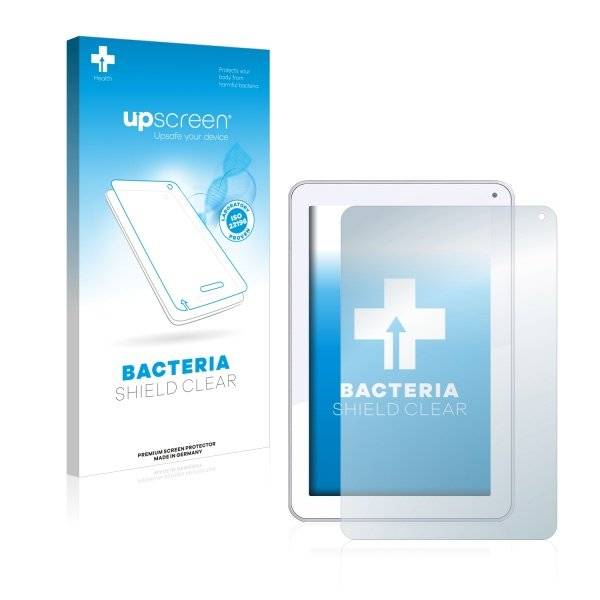 upscreen Bacteria Shield Clear Premium Displayschutzfolie für Odys Neo Quad 10