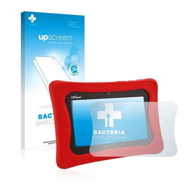 Antibakterieller Premium Displayschutzfolie für Clementoni Clempad 3+ Basic 69373.3 (2014)