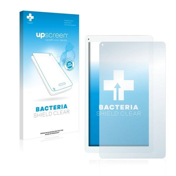 upscreen Bacteria Shield Clear Premium Displayschutzfolie für Mediacom SmartPad 10.1 S2 M-MP1050S2