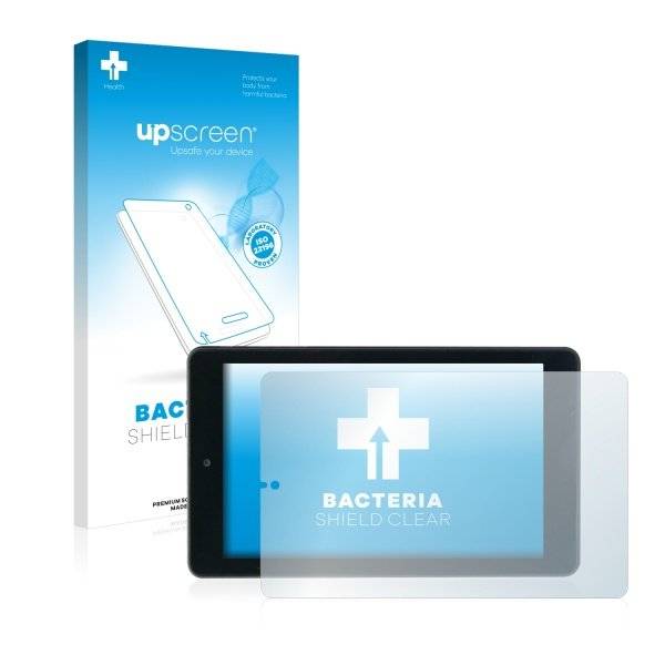 Antibakterieller Premium Displayschutzfolie für Mediacom SmartPad 7.0 Go Green M-MP740GOG