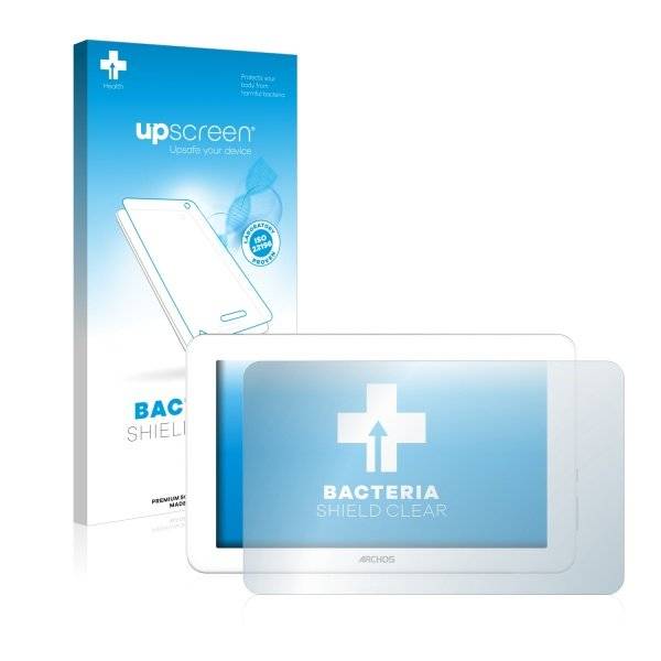 upscreen Bacteria Shield Clear Premium Displayschutzfolie für Archos 90 Copper