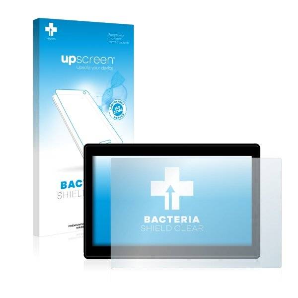 upscreen Bacteria Shield Clear Premium Displayschutzfolie für Denver TAQ-10112