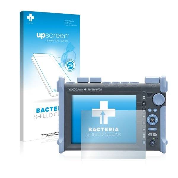 upscreen Bacteria Shield Clear Premium Displayschutzfolie für Yokogawa OTDR AQ7280