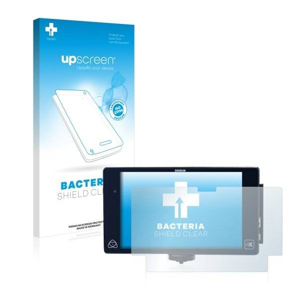 upscreen Bacteria Shield Clear Premium Displayschutzfolie für Atomos Shogun