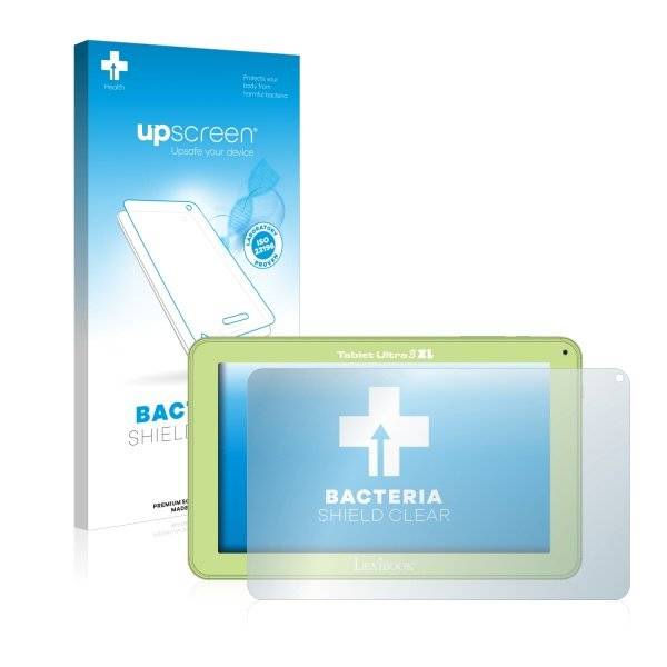 upscreen Bacteria Shield Clear Premium Displayschutzfolie für Lexibook Ultra 3XL