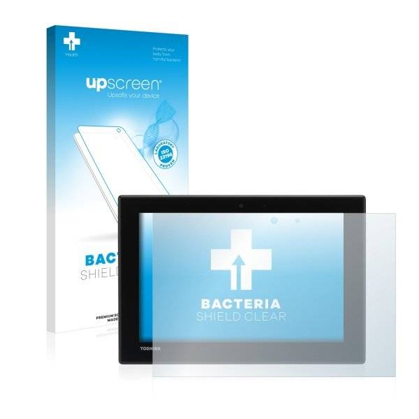 upscreen Bacteria Shield Clear Premium Displayschutzfolie für Toshiba Satellite Click Mini